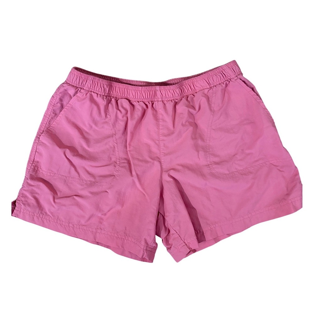 Columbia Sportswear Athletic Shorts Women's Lrg Elastic‎ Drawstring Pockets
